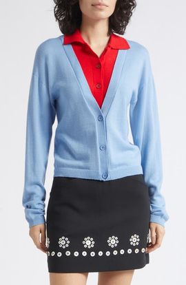 Stine Goya Stine Goya Layered Wool Cardigan