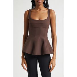 Stine Goya Stine Goya Structured Sleeveless Peplum Top