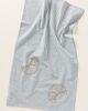 Stitch Happy. DIY Striped Croissant Tea Towel Embroidery Kit - 1