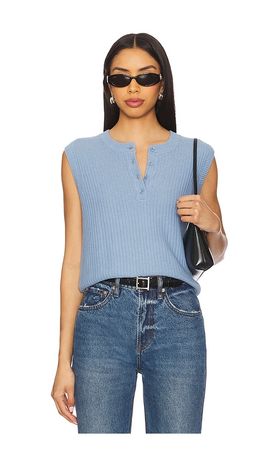 Stitches & Stripes Stitches & Stripes Frampton Henley Vest