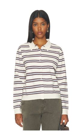 Stitches & Stripes Stitches & Stripes Millie Polo Cardigan