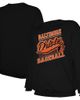STITCHES Men's Stitches Black Baltimore Orioles Pullover Sweatshirt  - 1