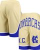 STITCHES Men's Stitches Cream Kansas City Monarchs Shorts  - 1