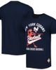 STITCHES Men's Stitches Navy New York Cubans Soft Style T-Shirt  - 1