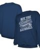 STITCHES Men's Stitches Navy New York Yankees Pullover Sweatshirt  - 1