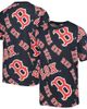 STITCHES Youth Stitches Navy Boston Red Sox Allover Team T-Shirt  - 1