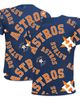 STITCHES Youth Stitches Navy Houston Astros Allover Team T-Shirt  - 1