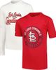 STITCHES Youth Stitches Red/White St. Louis Cardinals T-Shirt Combo Set  - 1