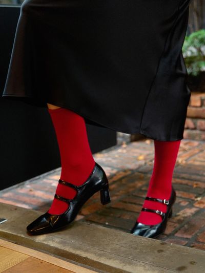 Stiu Double Strap Heel Pumps s24f405 2COLOR