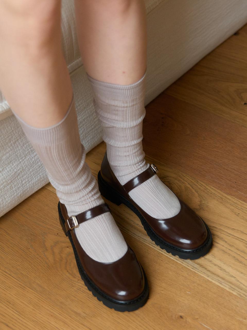 Stiu Ivy Typical Mary Jane Loafer s24f422 2COLOR