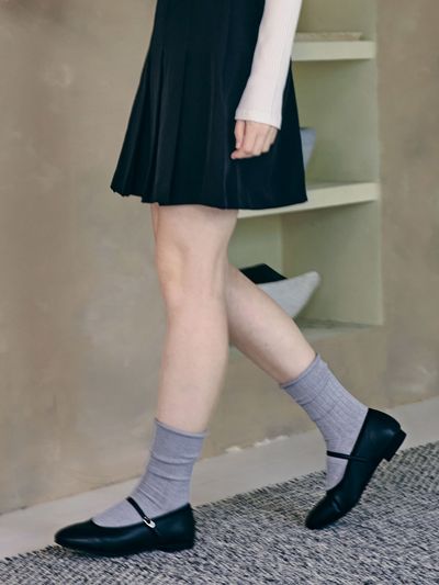 Stiu Round Soft Flat Shoes