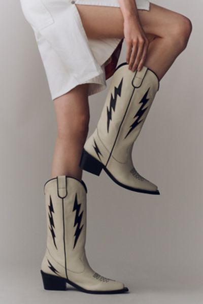 Stivali New York Kiss Western Lightning Bolt Boots