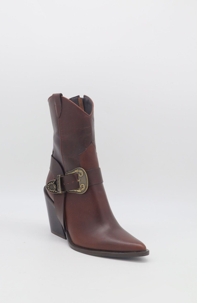 STIVALI NEW YORK STIVALI NEW YORK Fierezza Western Leather Boots