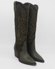 STIVALI NEW YORK STIVALI NEW YORK Sfarzo Western Suede Leather Knee High Boots - 4