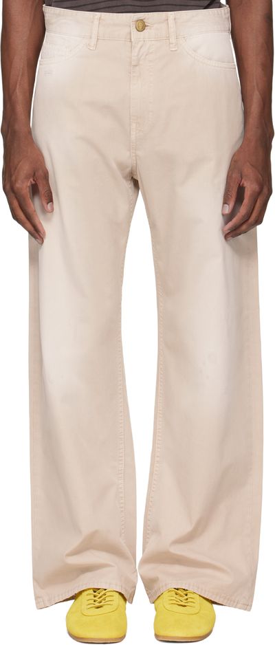 Stockholm (Surfboard) Club Stockholm (Surfboard) Club Beige Chino Trousers