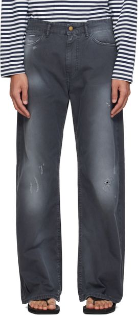 Stockholm (Surfboard) Club Stockholm (Surfboard) Club Black Chino Trousers