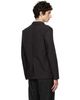 Stockholm (Surfboard) Club Stockholm (Surfboard) Club Black Garment Dyed Blazer - 3