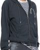 Stockholm (Surfboard) Club Stockholm (Surfboard) Club Black Logo Zip Hoodie - 2
