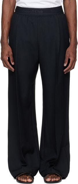 Stockholm (Surfboard) Club Stockholm (Surfboard) Club Black Relaxed Fit Trousers