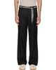 Stockholm (Surfboard) Club Stockholm (Surfboard) Club Black Tailored Bootcut Pinstripe Trousers - 1