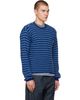 Stockholm (Surfboard) Club Stockholm (Surfboard) Club Blue Striped Merino Sweater - 2