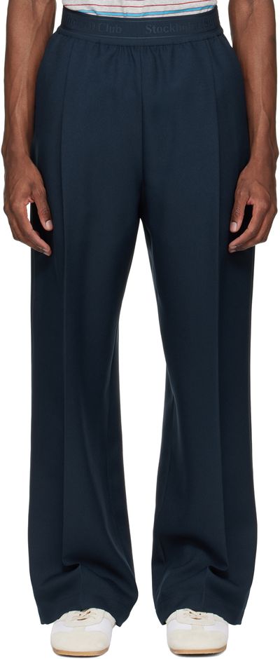 Stockholm (Surfboard) Club Stockholm (Surfboard) Club Navy Relaxed Fit Trousers