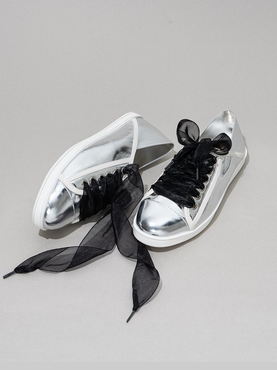 STOE Amalfi Bloafer Sneakers [Silver]