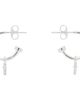 Stolen Girlfriends Club Stolen Girlfriends Club Stolen Cross Anchor Sleeper Earrings - 1