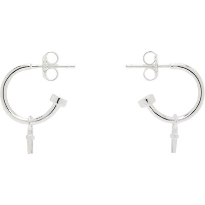 Stolen Girlfriends Club Stolen Girlfriends Club Stolen Cross Anchor Sleeper Earrings