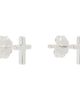 Stolen Girlfriends Club Stolen Girlfriends Club Tiny Stolen Cross Earrings - 2
