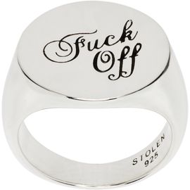 Stolen Girlfriends Club Stolen Girlfriends Club Warm Welcome Signet Ring