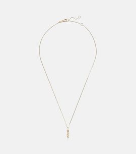Stone and Strand Stone and Strand 14kt gold pendant necklace with diamonds