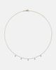 Stone and Strand Stone and Strand Disco 10kt gold necklace with diamonds - 1