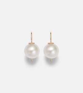 Stone and Strand Stone and Strand Essential 14kt gold earrings with pearls