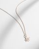 Stone and Strand Stone and Strand Lucky Starfish 14kt gold pendant necklace with diamonds - 5