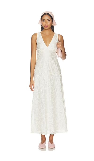 Stone Cold Fox Stone Cold Fox x REVOLVE Leah Voile Maxi Dress