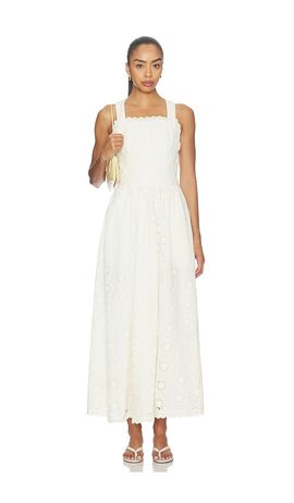 Stone Cold Fox Stone Cold Fox x REVOLVE The Marlow Apron Midi Dress