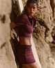 Stone Fox Swim Stone Fox Swim Nami Zip Crop Rashguard - 3