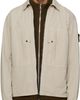 Stone Island Stone Island Beige 1200005 Mercerized Organic Cotton Ripstop Jacket - 1
