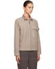 Stone Island Stone Island Beige 1200033 Wool Nylon Flannel-TC Jacket - 2