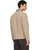 Stone Island Stone Island Beige 1200033 Wool Nylon Flannel Jacket - 3