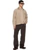 Stone Island Stone Island Beige 1200033 Wool Nylon Flannel Jacket - 5