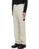 Stone Island Stone Island Beige 3100012 Stretch Organic Cotton Satin Trousers - 4