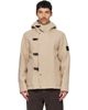 Stone Island Stone Island Beige 4100039 Heavy Melton Jacket - 1