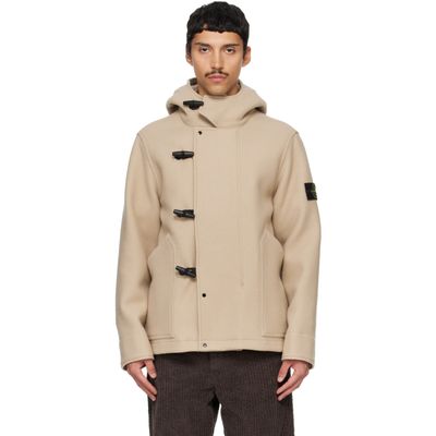 Stone Island Stone Island Beige 4100039 Heavy Melton Jacket