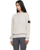 Stone Island Stone Island Beige 5100154 Ribbed Soft Organic Cotton Sweater - 4