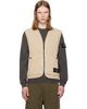 Stone Island Stone Island Beige 6100007 Organic Panama Cotton 'Old' Effect Vest - 1
