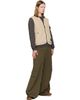 Stone Island Stone Island Beige 6100007 Organic Panama Cotton 'Old' Effect Vest - 4