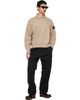 Stone Island Stone Island Beige 6100054 Cotton Fleece Long Sleeve Polo - 5