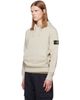 Stone Island Stone Island Beige 6100062 Organic Cotton Fleece Hoodie - 4